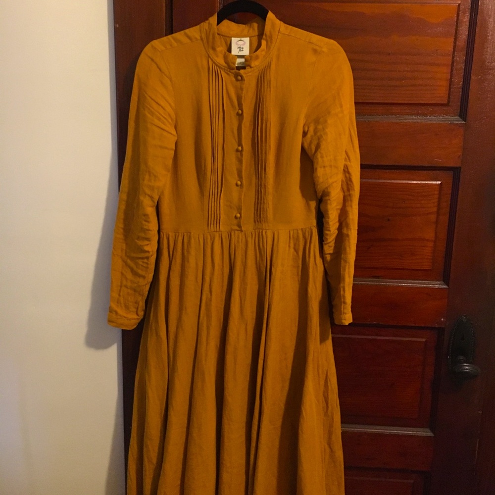 Son de Flor Elisa dress in Marigold XS